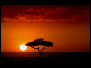 Coucher de soleil Afrique