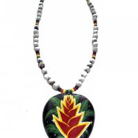 Collier wawa balisier