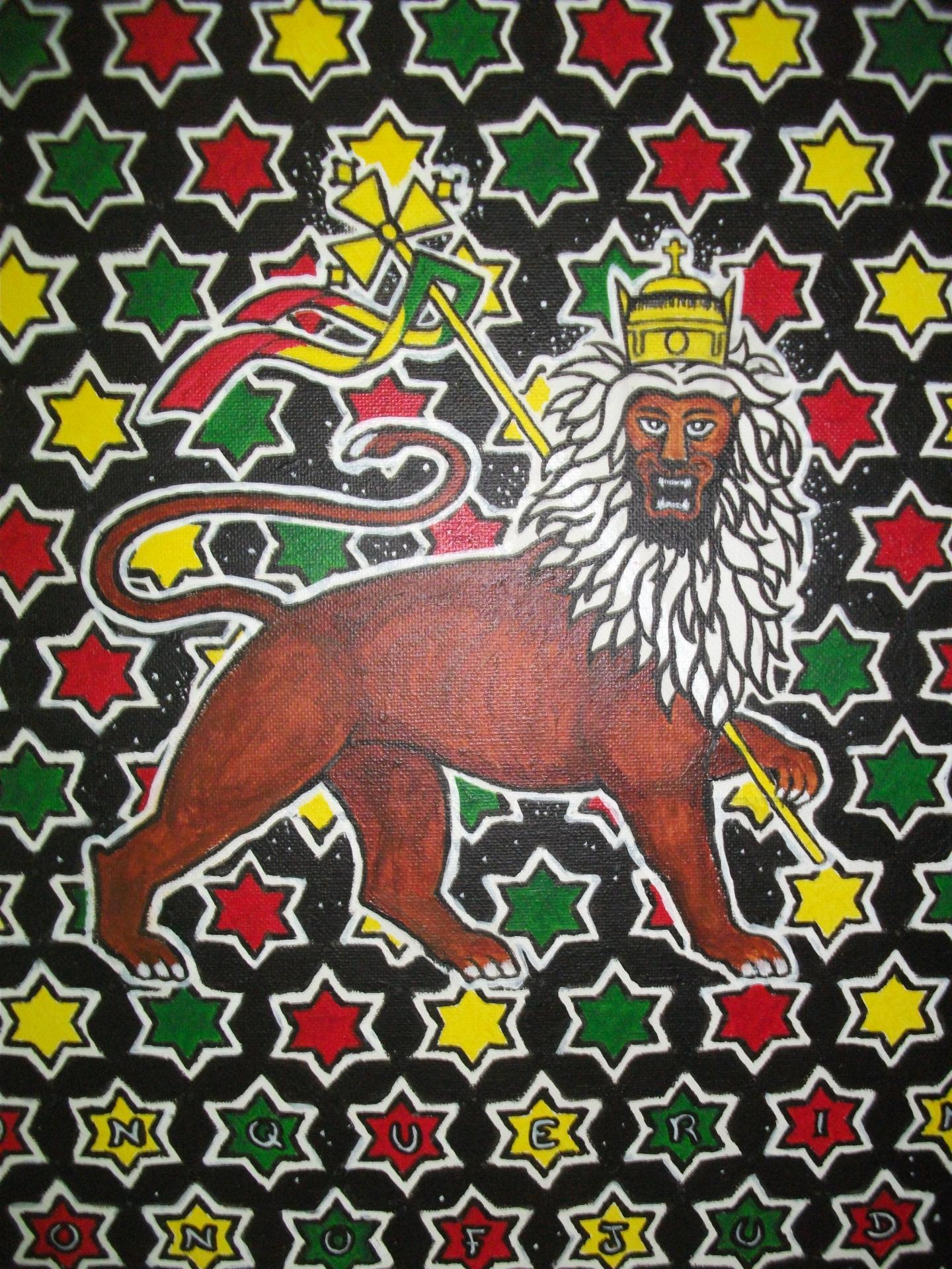 Toile conquering lion of judah 4
